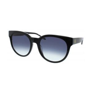 Bcbg Maxazria New Regal Solid Black Round Sunglasses